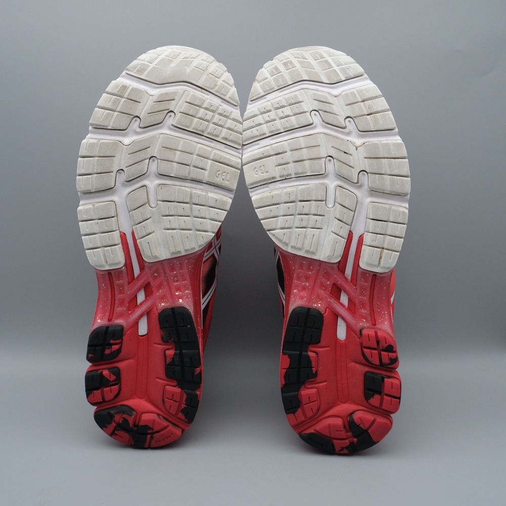 Asics Gel-Kayano 26 Tokyo Mens Red White Graphic Running Shoes 12.5 1011A952 600 - Picture 7 of 11